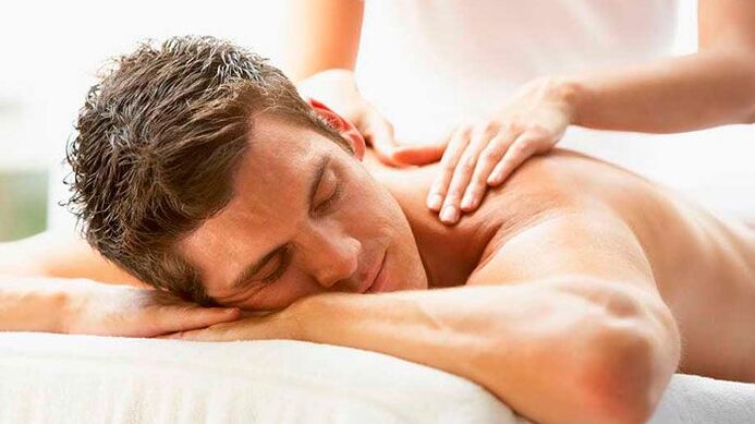 Massage zur Behandlung von zervikaler Osteochondrose