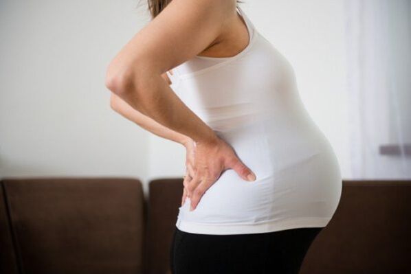 Rückenschmerzen in der Schwangerschaft hilft das Pflaster